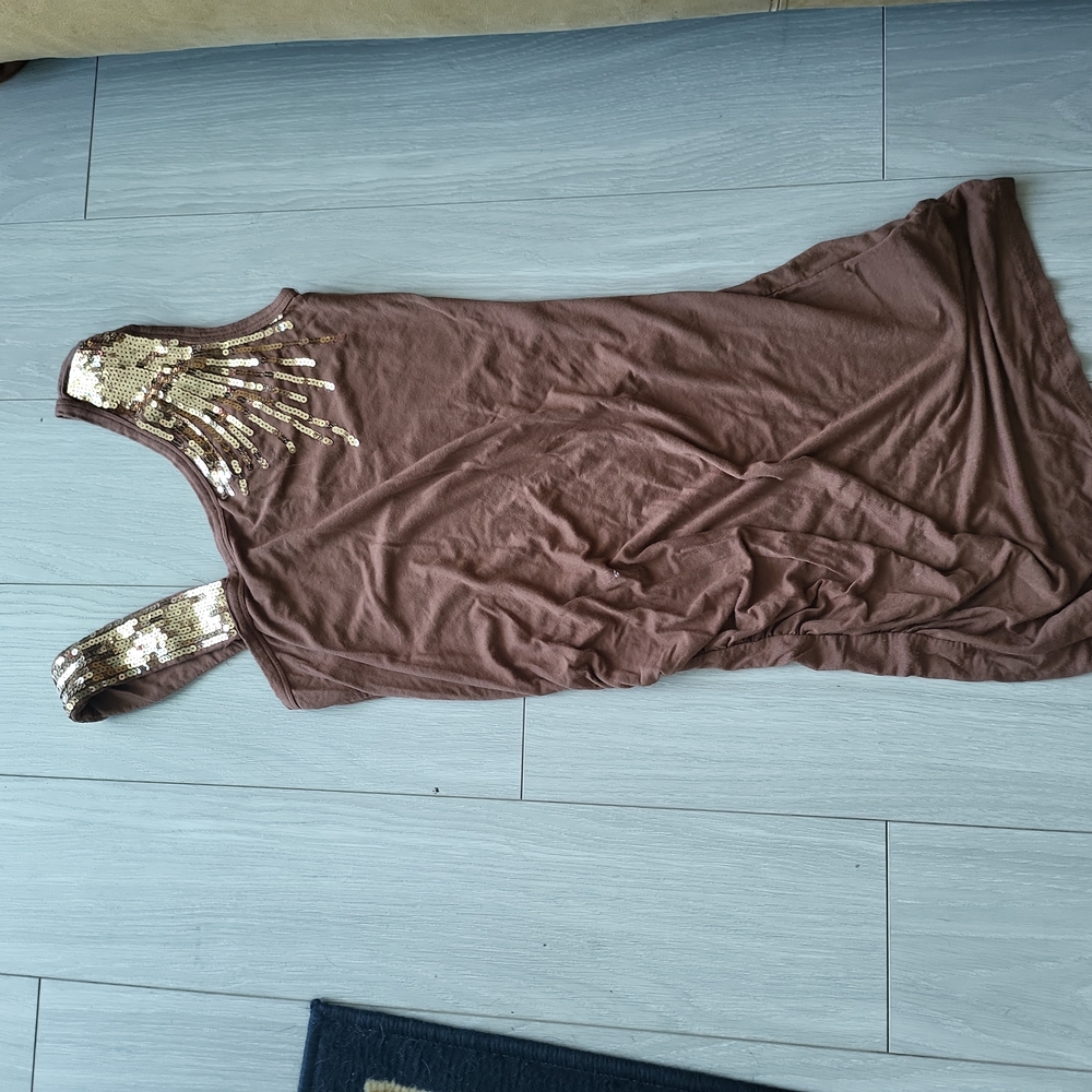Tan dress